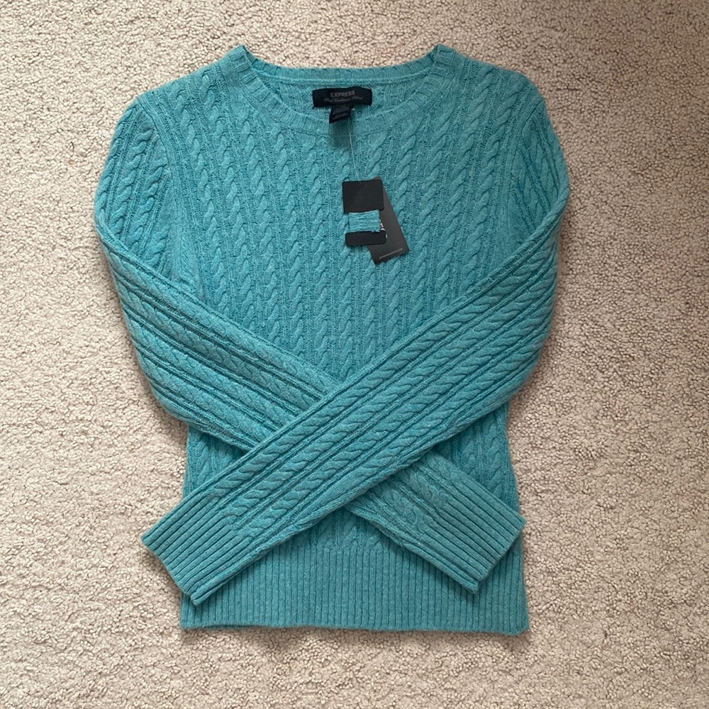 Blue Vintage Cashmere Express Sweater